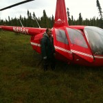 Nikovena campsite visit w/ lifelong resident & helecopter
